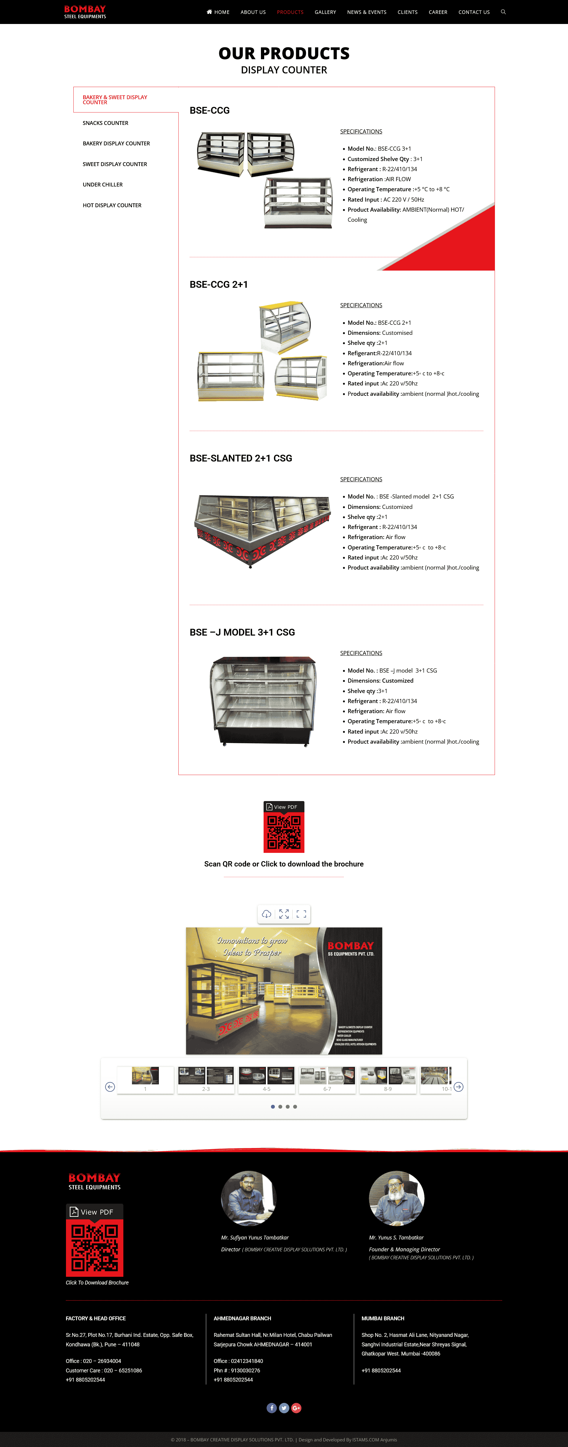 Bombay Steel Product Page